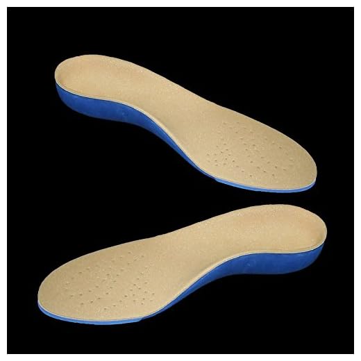HappyStep Orthotic Arch Support Insoles Provide Firm and Customized Support for People with Diabetes, Arthritis, Flat Feet and Other Common Foot Problem (Men Size 6-8 or Women Size 7-9)