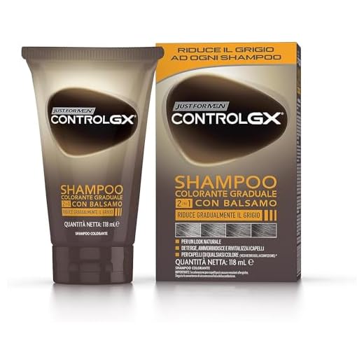 Sólo para hombres Control GX 2 en 1 Champú y Acondicionador, 147 ml