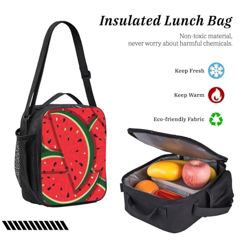 Sac à dos école pastèque évite le mal de dos avec kit complet 3pcs - 6
