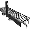 Amazon.com : GAOMON 60 Inch Pine Straw Rake, 26 Coil Spring Tines ...