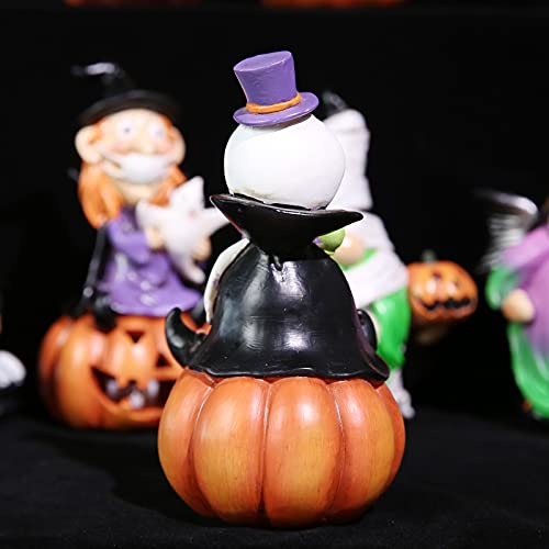 Hodao Halloween Figurines 5.7 Inch Resin Halloween Decoration Skeleton Jack Pumpkin Lantern Nightmare Before Christmas #TOP4