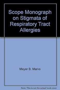 Hardcover Scope monograph on stigmata of respiratory tract allergies; Book
