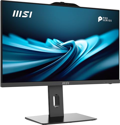 Image of MSI PRO AP242P 23.8 inch IPS FHD All-in-One PC: Intel Core i5-14400, 16GB DDR5, 1TB m.2 NVMe SSD, WiFi, Adjustable Stand, Keyboard & Mouse, Windows 11 Pro: 14M-642US