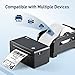 iDPRT Shipping Labels - 4x6 Thermal Direct Address Labels, Fan-Fold, Strong Adhesive, 500 per Stack, Compatible with JADENS,MUNBYN,Nelko,Phomemo,KNAON,iDPRT Thermal Label Printers