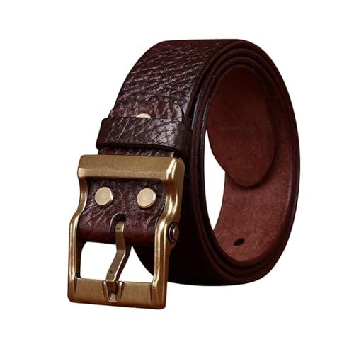 Ceinture en cuir gaufré l'expression d'un style affirmé et audacieux