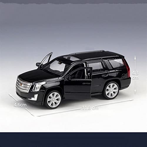 Apliqe Scale Model Vehicles For Cadillac Escalade Suv Alloy Car Model Die-Casting Metal Toy Car Pull-Back Car Model 1:36 Sophisticated Gift Choice #TOP1