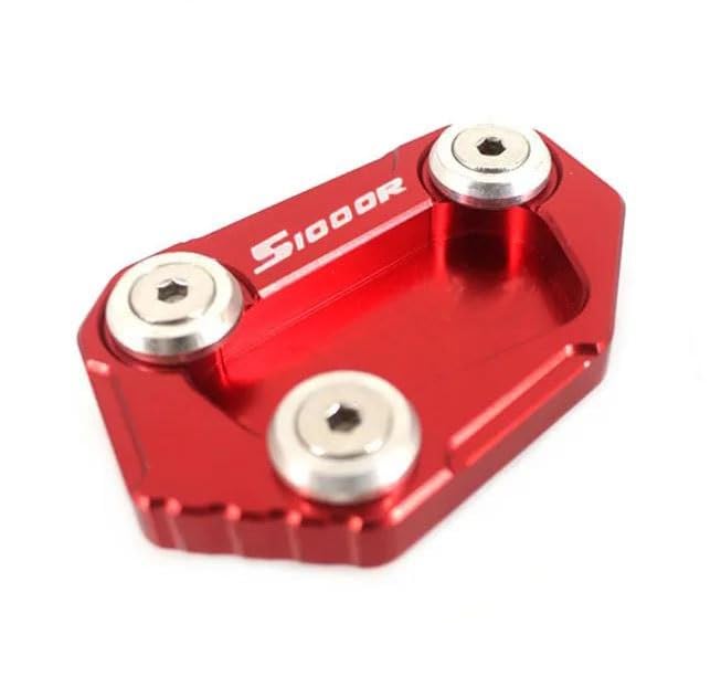 Extension béquille moto CNC évite la chute de votre S1000R rouge