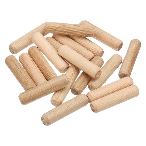 Chevilles en bois M12x50mm PATIKIL de 300 pièces cannelées pour meubles