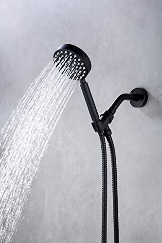 All Metal Shower Hose Attachment For Shower Head – Matte Black - Shower Hose Extra Long - 72 Inch Handheld Shower Hose – Universal Shower Hose Replacement Part For Hand Held Shower Hose #TOP5
