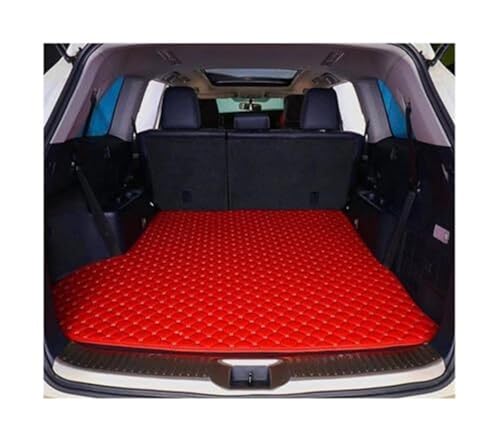 Tapis de coffre Tiguan 2017 finition premium rouge anti-rayure