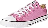 seitliche Metallösen Converse Unisex-Kinder CTAS OX Fitnessschuhe, Violett (Bright Violet/Natural/White 502), 30 EU