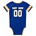 KnetiCored St Louis Baby Clothes Bodysuits 0-24 Month Custom Baby Romper Personalized Name and Number for Boy Girl