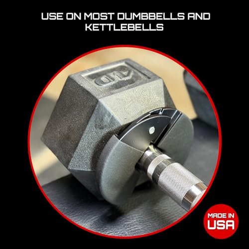 Image of Micro Gainz 1.25LB Dumbbell Fractional Weight Plates, 2-Piece