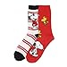 Bioworld Peanuts Snoopy and Woodstock Womens Chenille Cozy Crew Socks