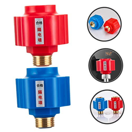 TEHAUX 4 Pcs Conector De Água Universal Antielétrico Divisório À Prova De Parede Dispositivo Elétric