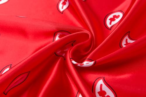 Image of 35 inch Men's Silk Cowboy Scarf - Oversized Western Bandana Neckwear, Large Square Scarf with Gift Packaging