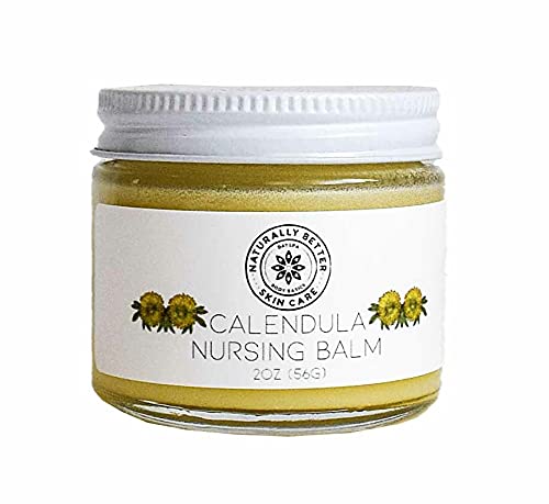 Dayspa Body Basics Calendula Nursing Balm - Lanolin-Free Herbal Salve For Soothing Sore Or Cracked Nipples, All-Natural Nipple Butter, Plant-Derived Breastfeeding Cream, Handmade In Usa #TOP6