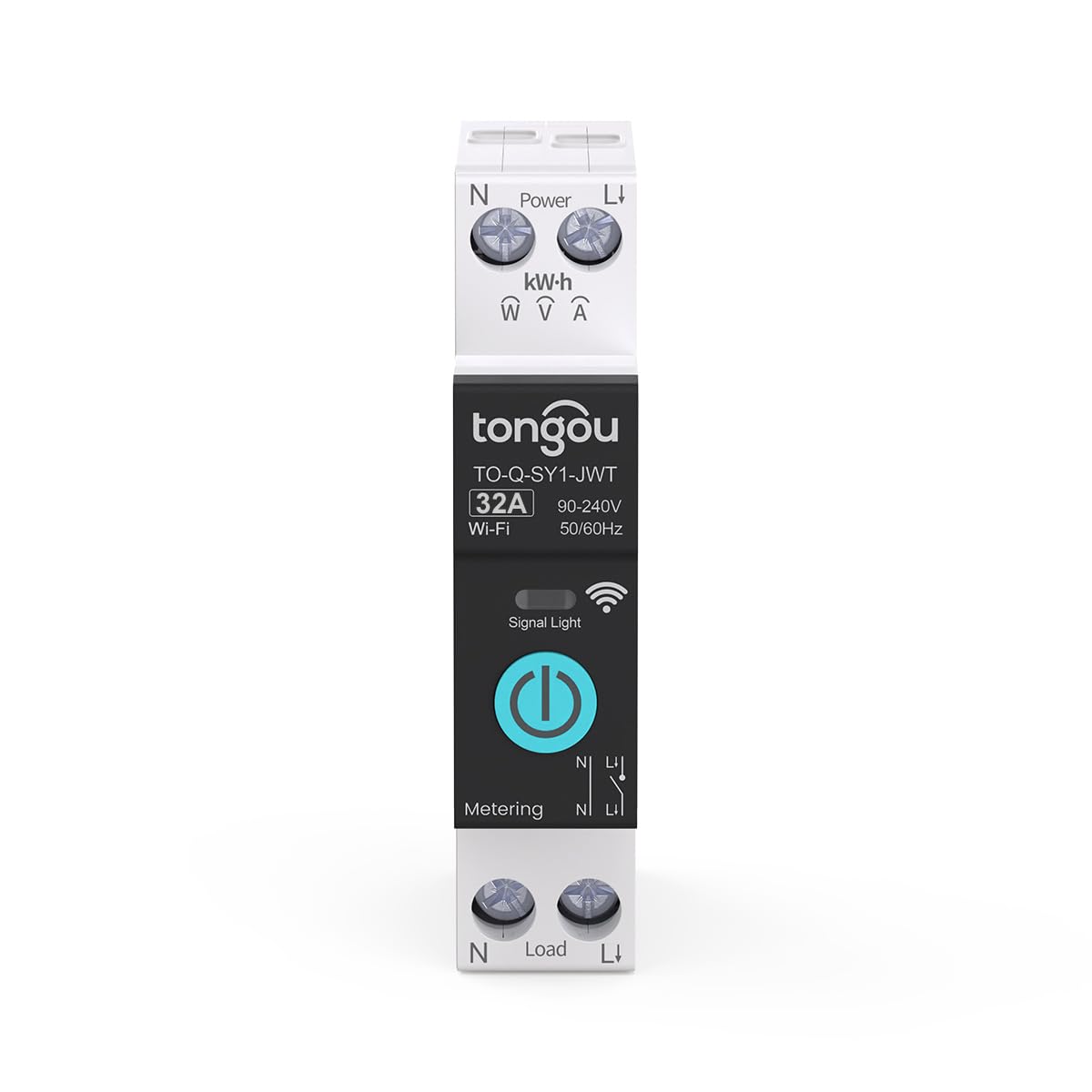 TONGOU Smart Switch, Wifi Switch 32A, Adjustable Current, Home Smart Devices, Smart Life/Tuya App Connect - Image 2