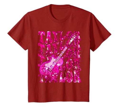 Girl Retro Taylor First Name Personalized Groovy 80's T-Shir
