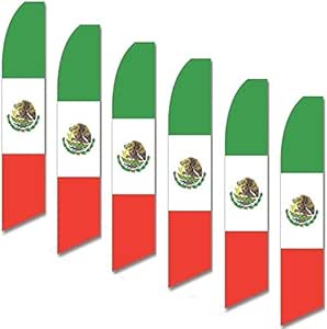 Flag Of Mexico Blowing In The Wind Stock Photo - Download Image Now - Mexican Flag, Backgrounds, Banner - Sign - IStock - Foto 7