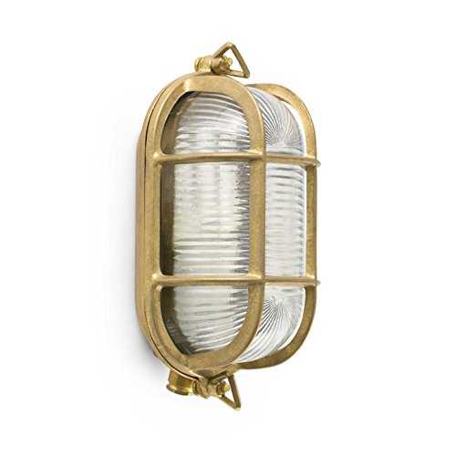 Faro Barcelona 70998 - CABO Aplique, 60W, cuerpo de laton, difusor de cristal