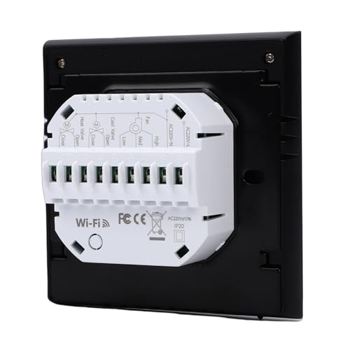 Thermostat intelligent WiFi programmable avec écran régulateur CVC
