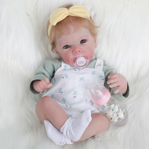 WOOROY Realistic Reborn Baby Dolls - 18-Inch Real Life Newborn