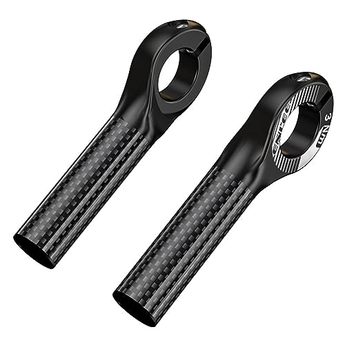 Lixada Extremos de Manillar de Bicicleta de Fibra de Carbono, Manillar de Bicicleta de montaña, Manillar de Bicicleta