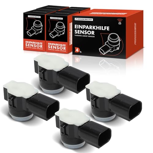 Frankberg 4x Parksensor Vorne Hinten Kompatibel mit 2008 I CU 1.2L-1.6L 2013-2024 208 I CA CC 1.0L-1.6L 2012-2022 308 II L3 LB LH LP LW 1.2L-2.0L 2013-2021 Replace# 9675202477
