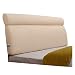 CHAXIA Wandkissen Bett Rückenlehne Bett Kissen Große Rückenlehne Soft Case Wandkissen Weich Atmungsaktiv Anti-Stoß, Geeignet for Betten Ohne Kopfteil. 4 Farben (Color : A, Size : 150X60X12CM)