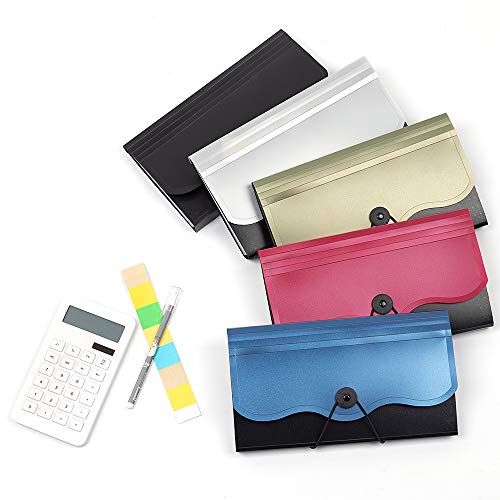 Receipt Organizer For Business,School,Office,Bank,Accordian File Folder For Check,Bill,Invoice,13 Pockets Expanding File Organizer(Green) #TOP7