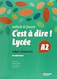 C'EST A DIRE LYCEE A2 EXERCICES + CD - 9788492729685 Santillana Français