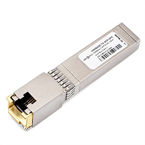 HPC Optics Dell 407-BBOS 1000BASE-T SFP gV[o[Ή | 1G TX  RJ-45 407-BBOS-HPC