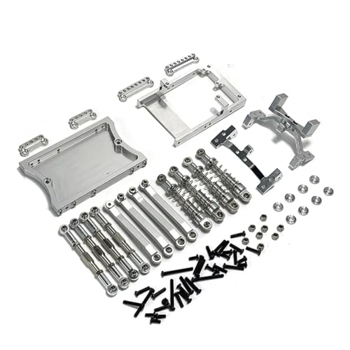 Kit biellette de direction et amortisseur MN99S en métal haut de gamme