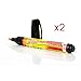 SHOP-STORY - Lot de 2 Stylo Anti Rayure pour Carrosserie Moto Voiture Vélo - Efface Rayures - Fix IT Pro x 2