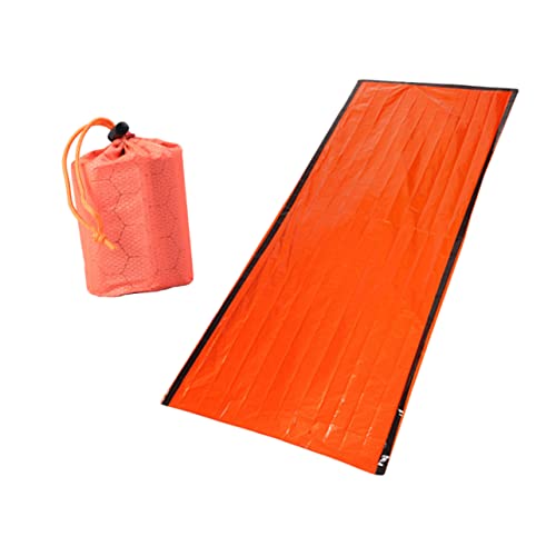 BESPORTBLE Survival Sleeping Bag Lightweight Aluminum Film for Emergency Use in Random Style