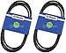 2 Pack Stens 265-375 OEM Replacement Belt Scag 48912