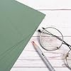 Wishop 20 Sheets Colored Thick Paper Cardstock Blank for DIY Crafts Cards Making, Invitations, Scrapbook Supplies (Sage Green, 8.5 x 11 inches) #5