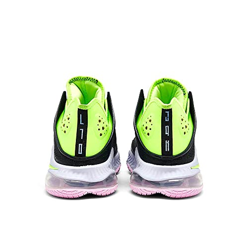Nike Mens Lebron 19 Low Basketball Shoes, Black/Ghost Green-Purple Pulse, 10 #TOP3