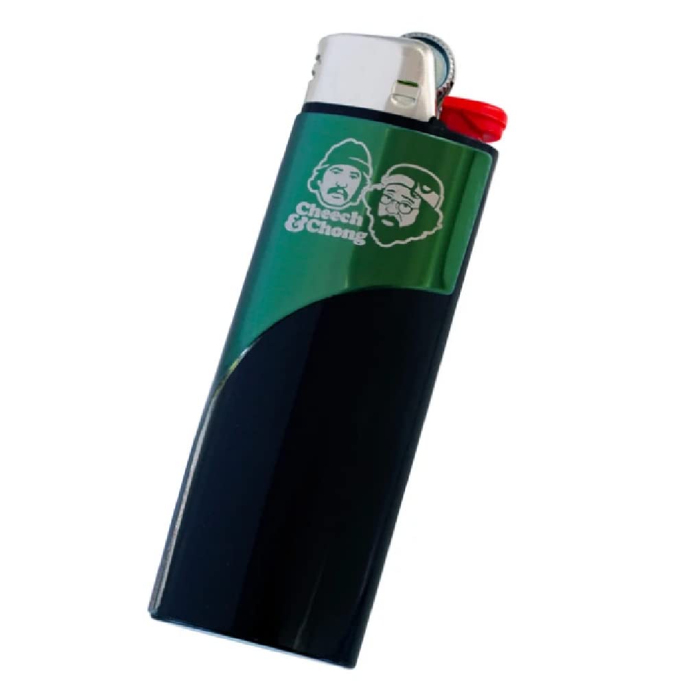 Kasher Cheech Chong Lighter Tool - Officially Licensed Limited Edition Multipurpose Metal Lighter Case - Durable Lightweight Multi