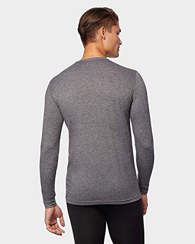 Image of 32 DEGREES Heat Mens Performance Thermal Baselayer Crewneck Long Sleeve Top