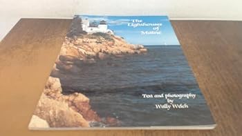 Paperback Lighthouses of Maine Book