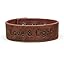 Light Engraved Leather Bracelet