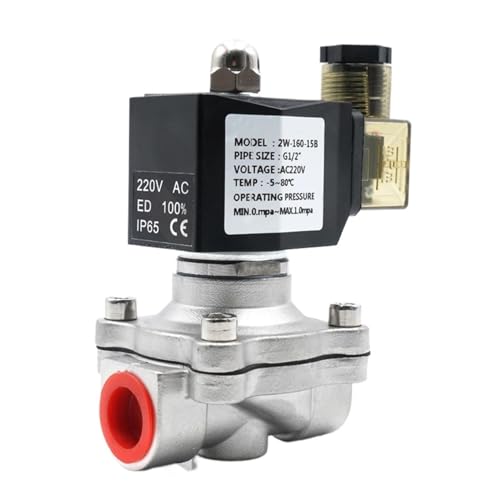 Vanne en acier inoxydable 304 normalement fermée DN50B