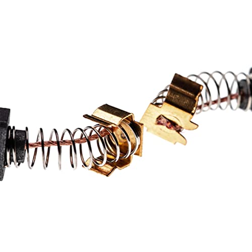 Vhbw 2x spazzola carbone compatibile con Makita
