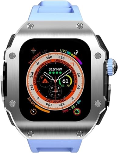 Kit modification Apple Watch Ultra acier inoxydable boîtier RM luxe