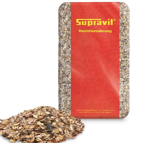 Supravit Spatzenfutter & Sperlingsfutter 25kg – Premium Wildvogelfutter mit Mehlwürmern | Energie- & Proteinreiches Ganzjahresfutter für Spatzen, Gartenvögel & heimische Wildvögel