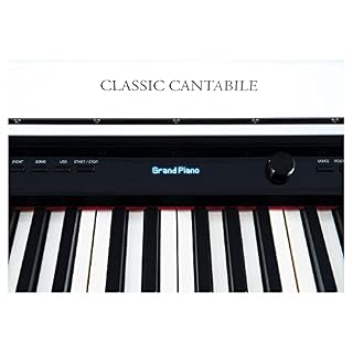 Classic Cantabile UP-1 WM Piano Droit Numérique – 88 Touches pondérées avec clavier à marteaux – Synthetiseur avec USB… - Les Beatles, Paul McCartney, John Lennon, RIngo Starr, George Harrison Classic Cantabile UP-1 WM Piano Droit Numérique - 88 Touches pondérées avec clavier à marteaux - Synthetiseur avec USB… – Image 4