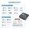 4K60Hz HDMI Wireless Display Dongle, Yinker 4K@60Hz 5G Instant Streaming Adapter per iOS, MacOS, Android, Windows, compatibile con Miracast, Airplay, DLNA orizzontale o verticale #5