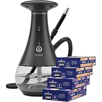 OOKA Electric Shisha Black Device with Pods – Nicotine-Free Hookah  Alternative, No Charcoal, No Smoke, No Ash, Premium Modern Home Shisha: Buy  Online at Best Price in UAE